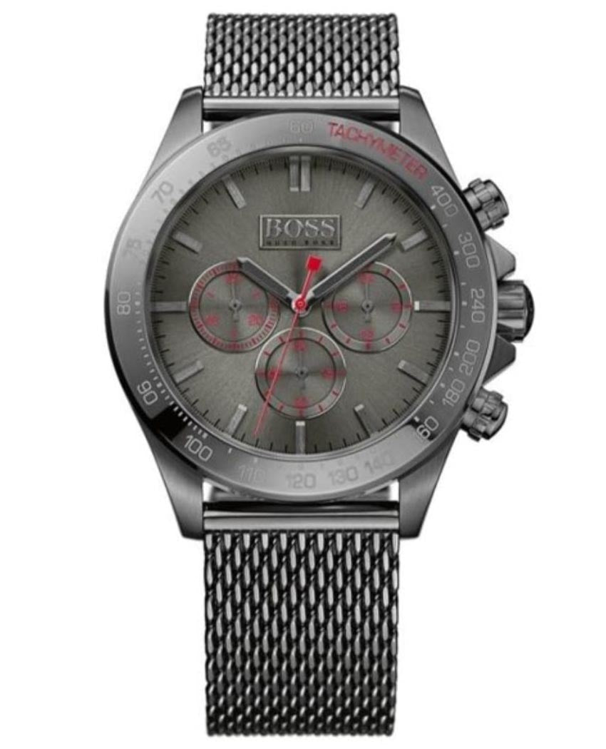 HUGO BOSS Ikon Gunmetal Quadrante 1513443 Orologio Uomo