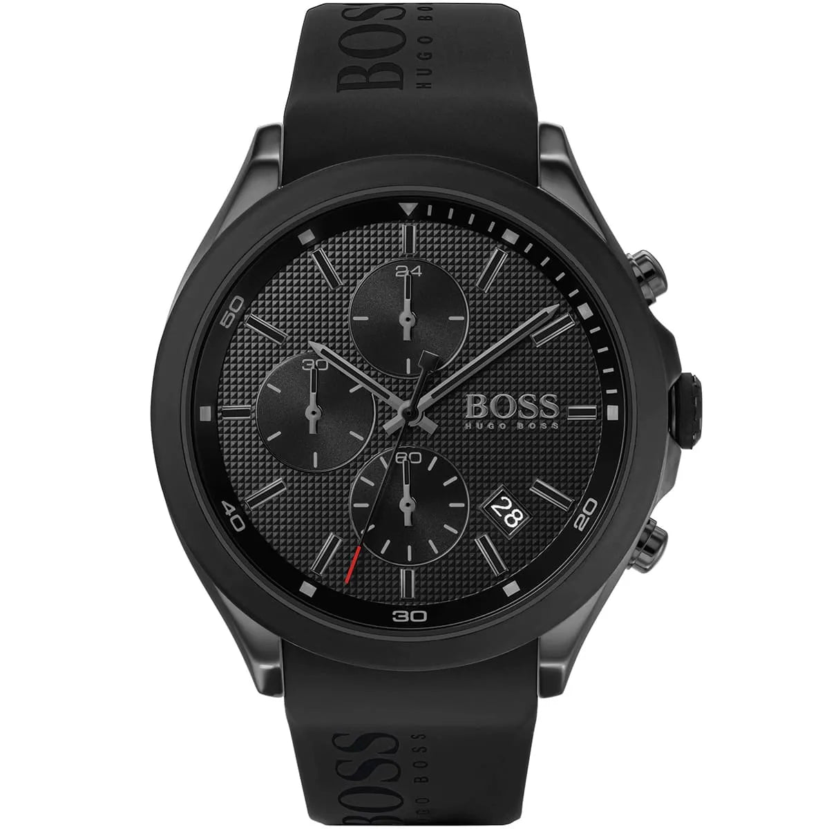 HUGO BOSS Analogico Quadrante Nero 1513720 Orologio Uomo