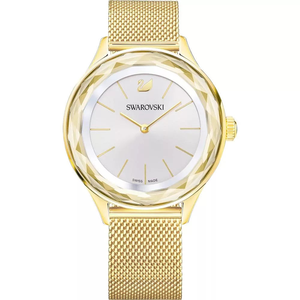 Swarovski Octea Nova 5430417 Gold Mesh Orologio Donna