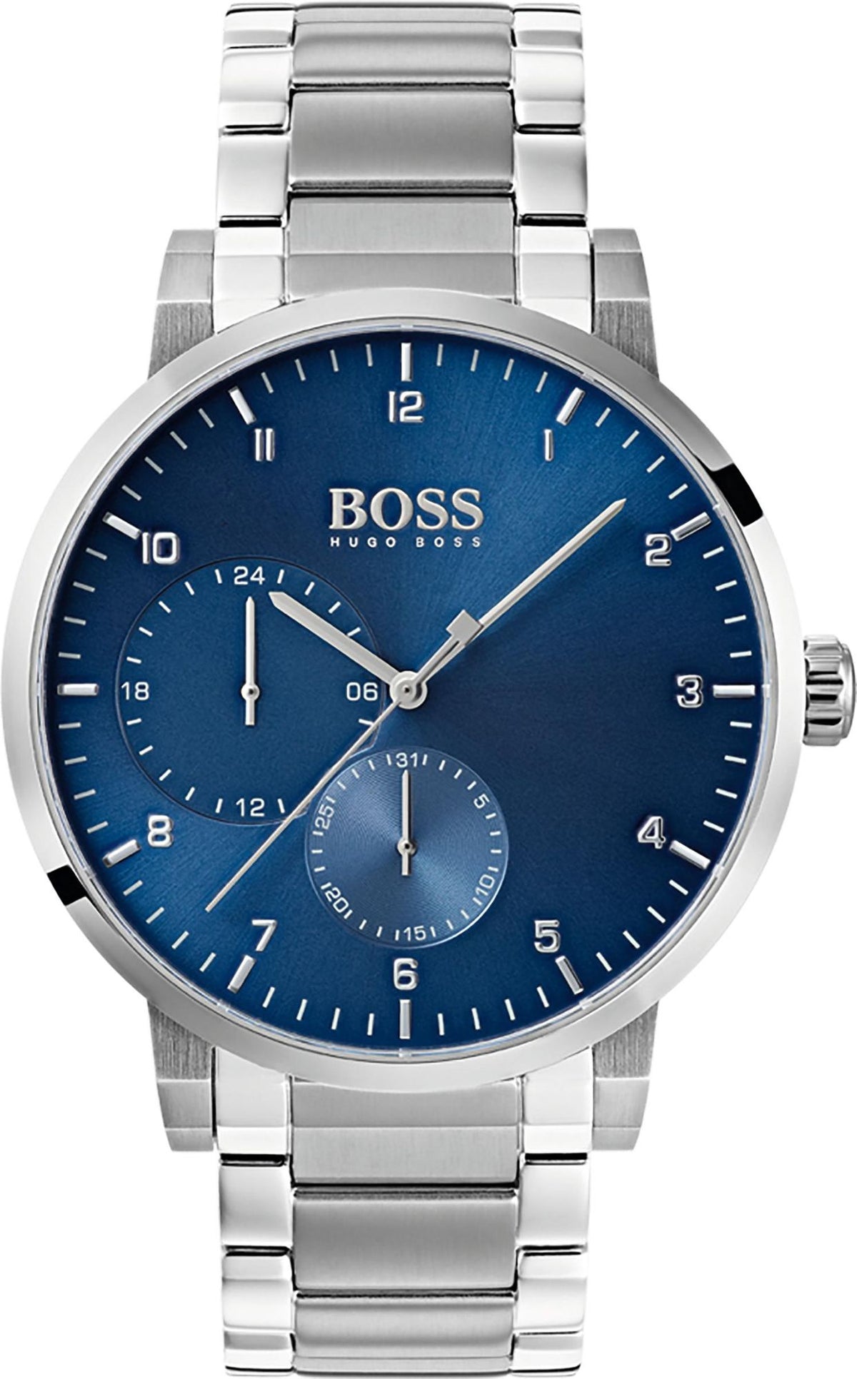 HUGO BOSS Oxygen Quadrante Blu 1513597 Orologio Uomo