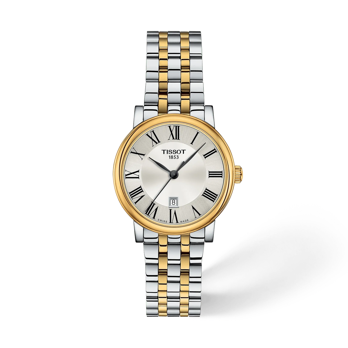 TISSOT Carson Premium Quadrante Argento T122.210.22.033.00 Orologio Donna