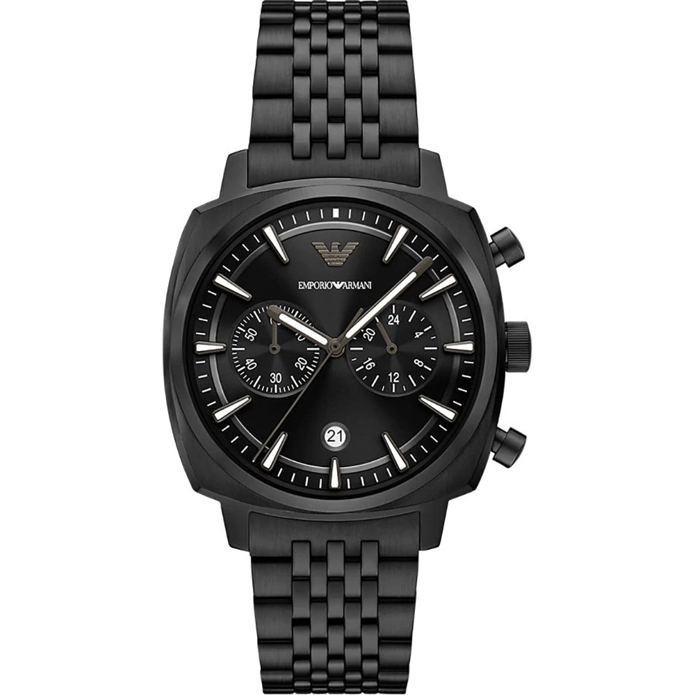 EMPORIO ARMANI Classic Steel 40 mm AR11727 Black Orologio Uomo