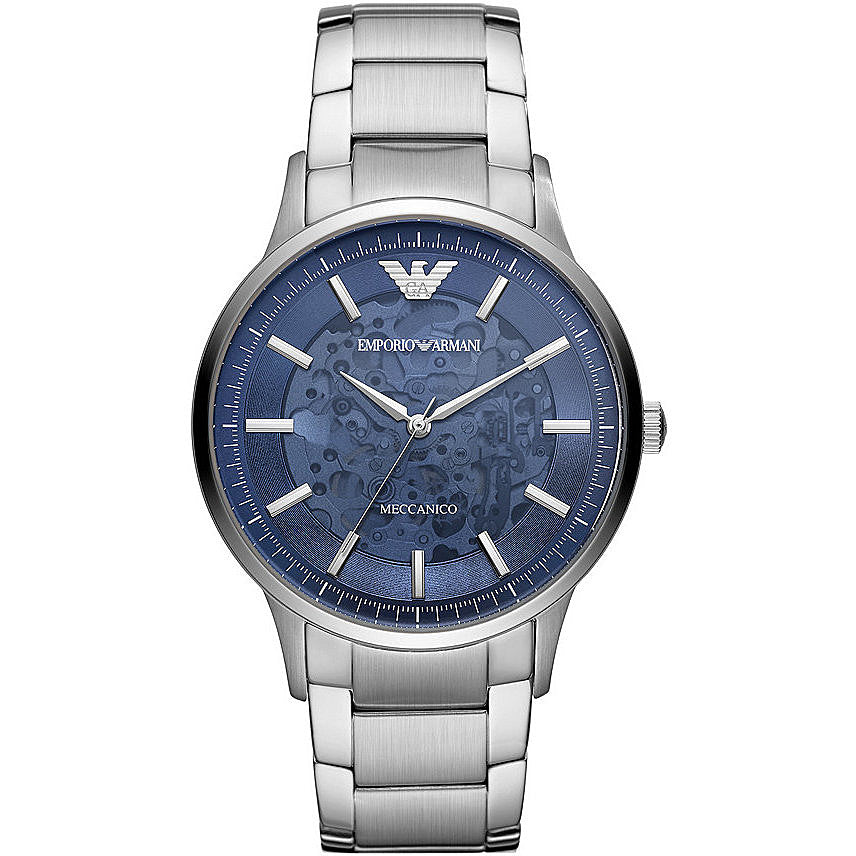 EMPORIO ARMANI AR60037 silver Bracciale Orologio Uomo