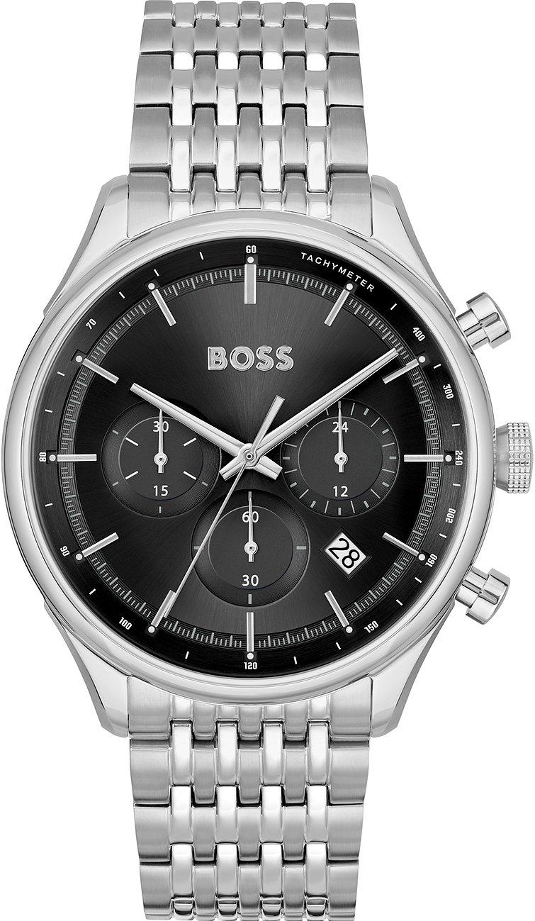 HUGO BOSS Analogico Quadrante Nero 1514082 Orologio Uomo