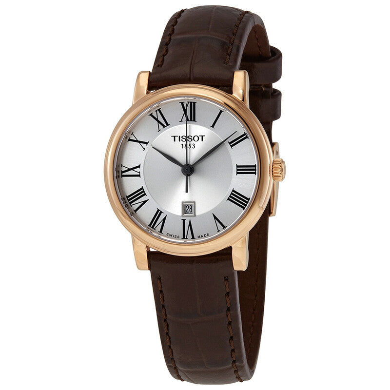 TISSOT Carson Premium Quadrante Argento T122.210.36.033.00 Orologio Donna
