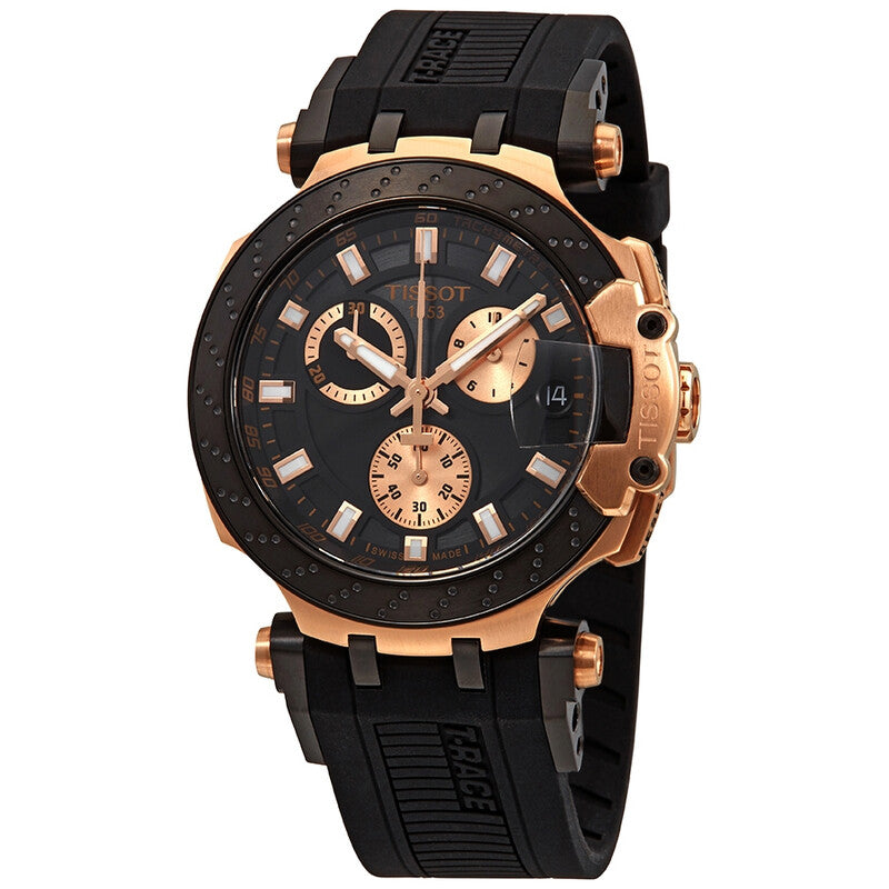 TISSOT T115.417.37.051.00 T Race Cronografo Oro Rosa / Black Orologio Uomo