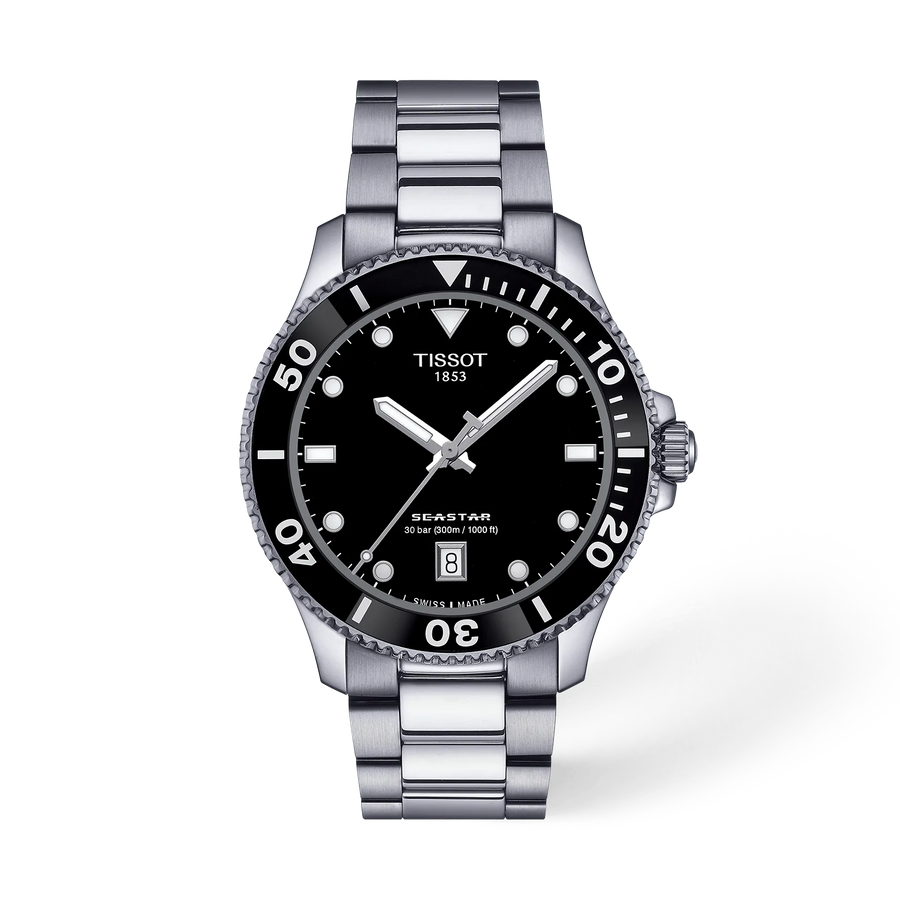 TISSOT Seastar 1000 40mm T120.410.11.051.00 Herrenuhr