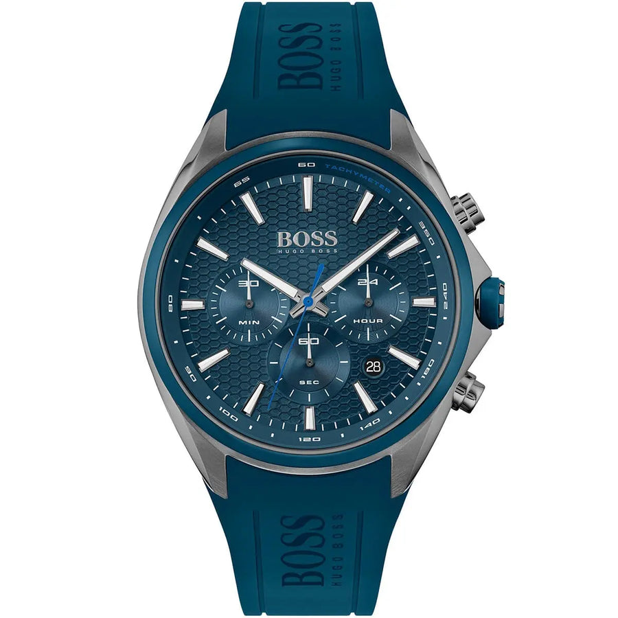 HUGO BOSS Distinct Quadrante Blu 1513856 Orologio Uomo