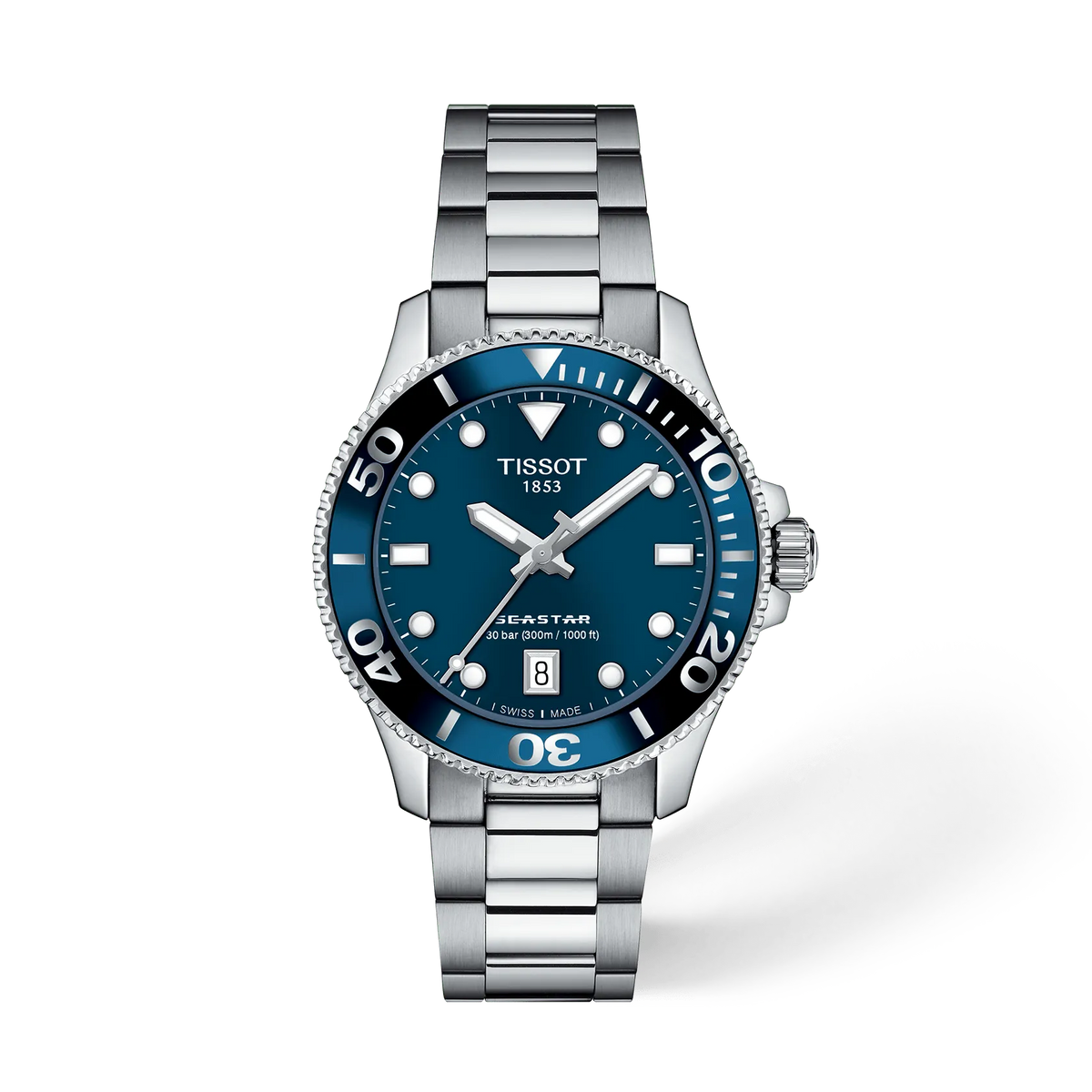 TISSOT Seastar 1000 36mm T120.210.11.041.00 Orologio Donna
