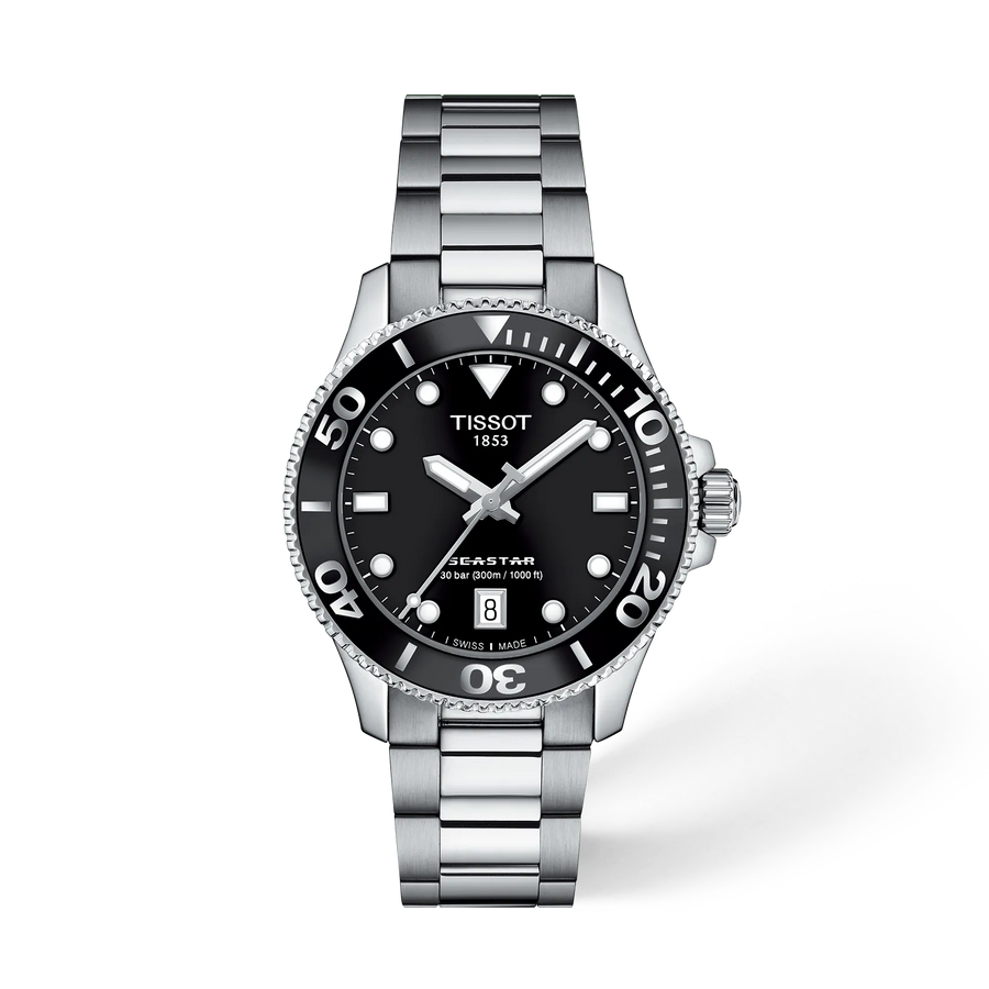 TISSOT Seastar 1000 36mm T120.210.11.051.00 Orologio Donna