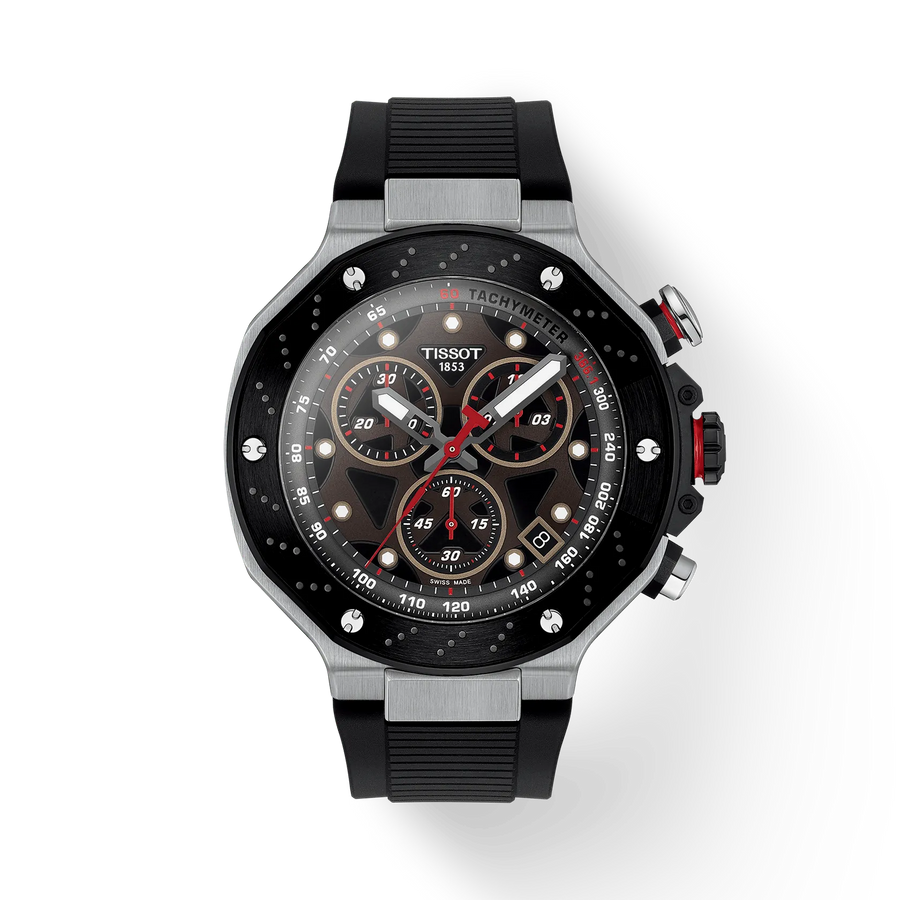 TISSOT T Race MotoGP 2025 45mm T141.417.27.081.00 Orologio Uomo