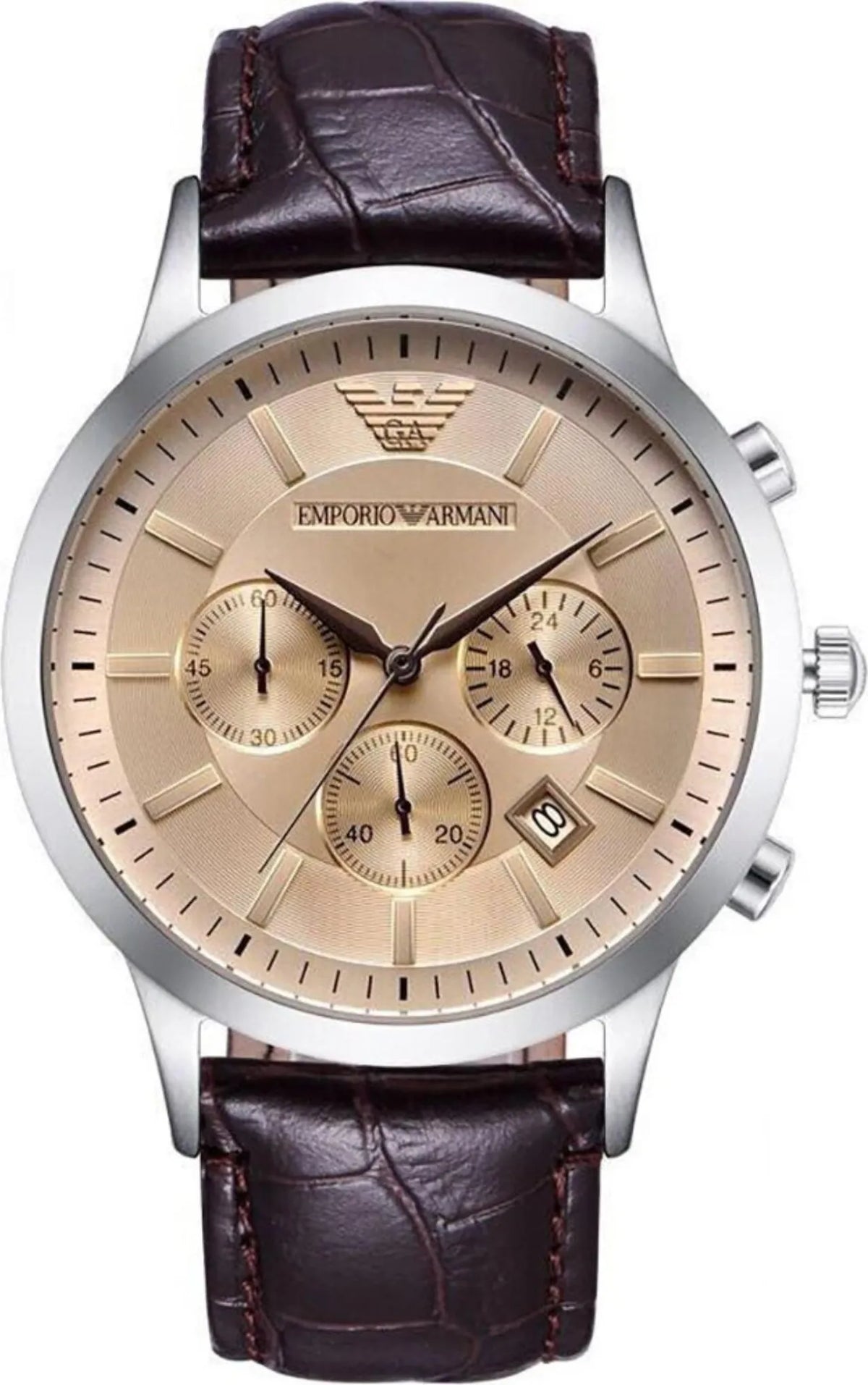 EMPORIO ARMANI AR2433 Digital Pelle Orologio Uomo