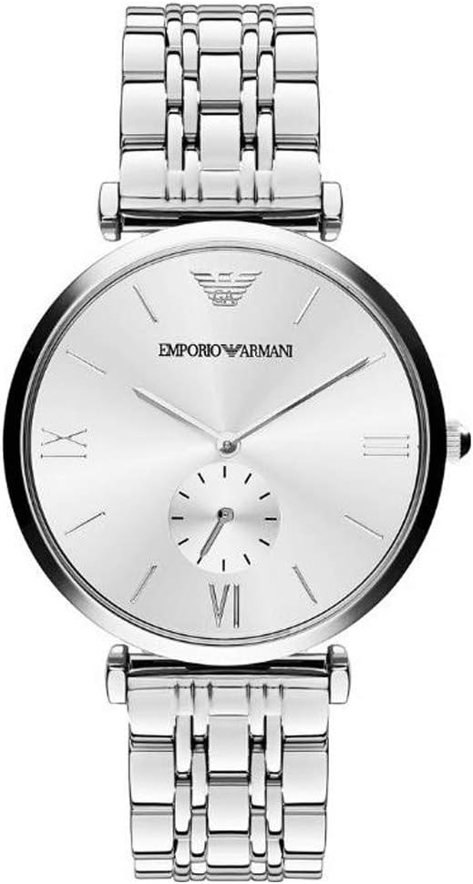 EMPORIO ARMANI AR1819 Retro Silver Women's Watch