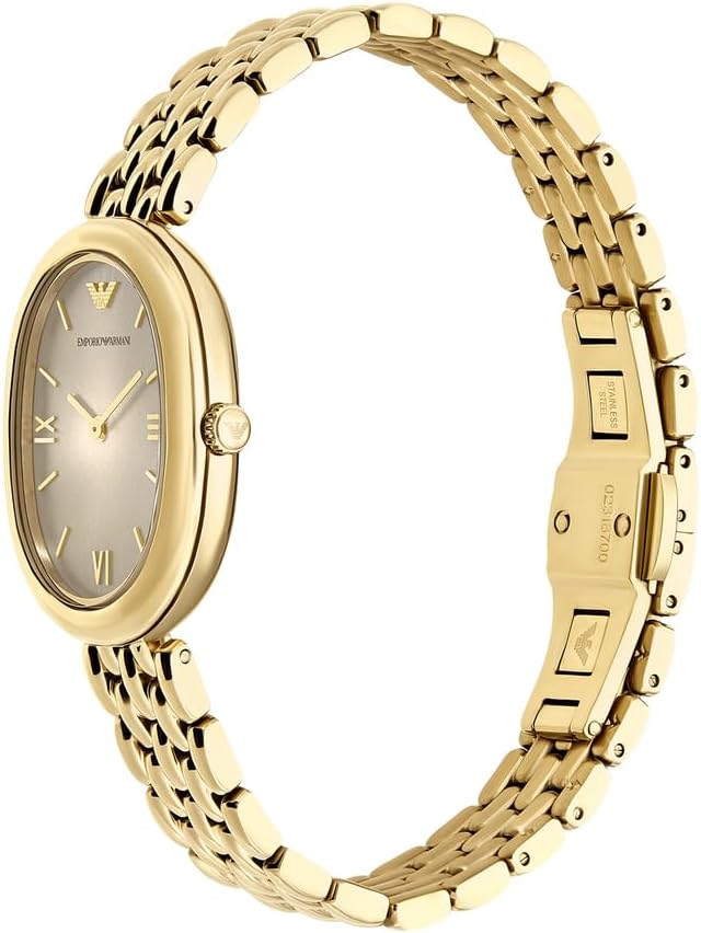 EMPORIO ARMANI EMPORIO Two Hand Gold Tone Emporio AR11707 Women's Watch