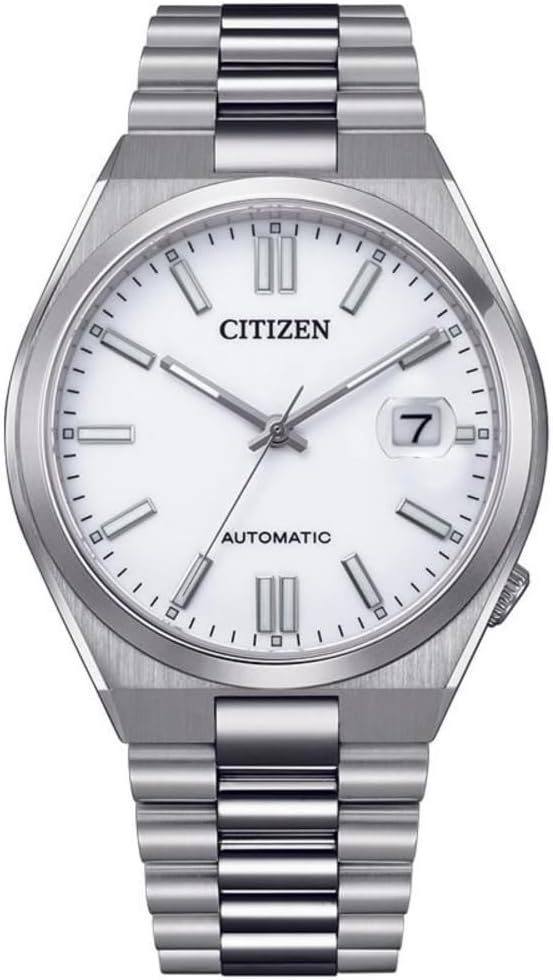 CITIZEN TSUYOSA NJ0150-81A Orologio Automatico da Uomo con Quadrante Bianco