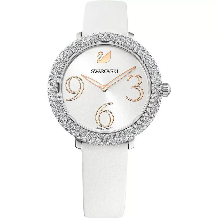 Swarovski 5484070 Crystal Frost Silver White Orologio Donna