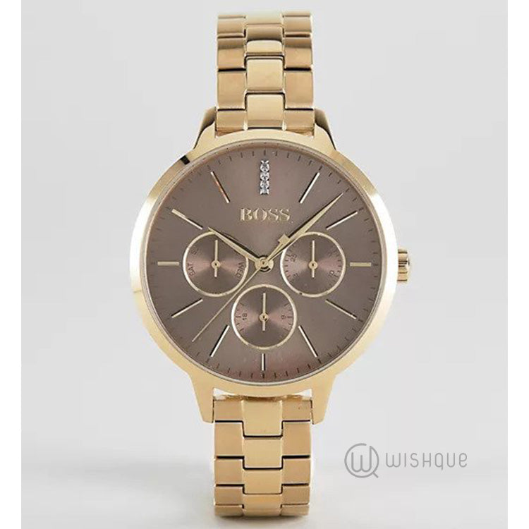 HUGO BOSS Classic Analogico Brown Quadrante 1502422 Orologio Donna