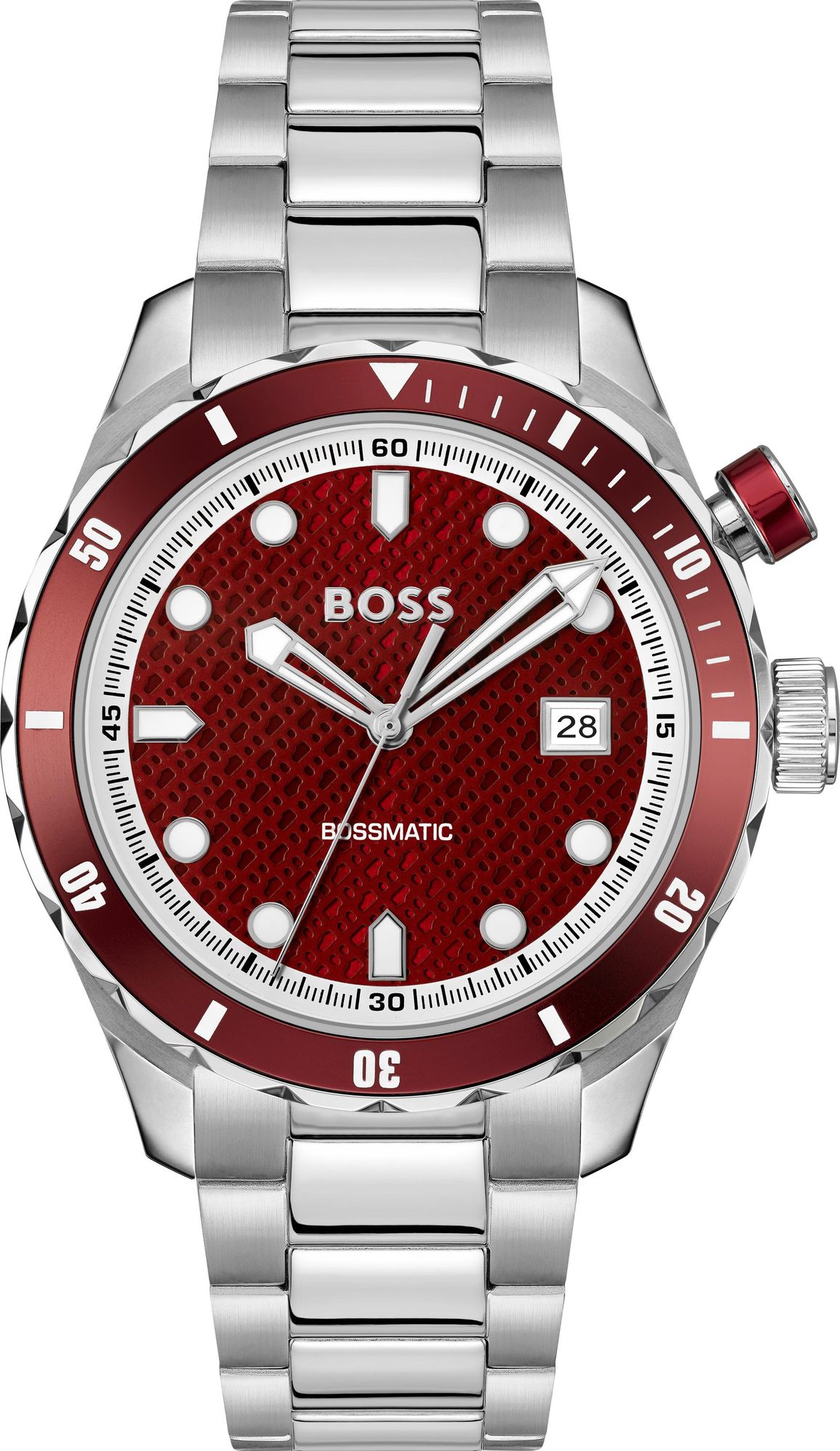 HUGO BOSS 1514179 da Quadrante Rosso e Orologio Uomo