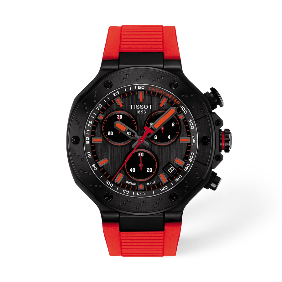 TISSOT 45mm T1414173706101 T141.417.37.061.01 Orologio Uomo