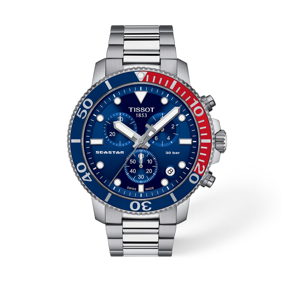 TISSOT Seastar 1000 45.5mm T120.417.11.041.03 Orologio Uomo