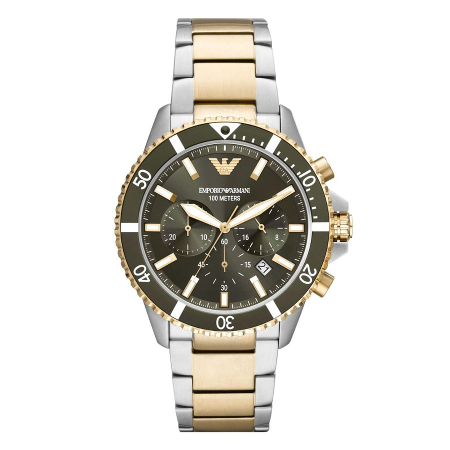 EMPORIO ARMANI Analog Green Dial AR11361 Men's Watch