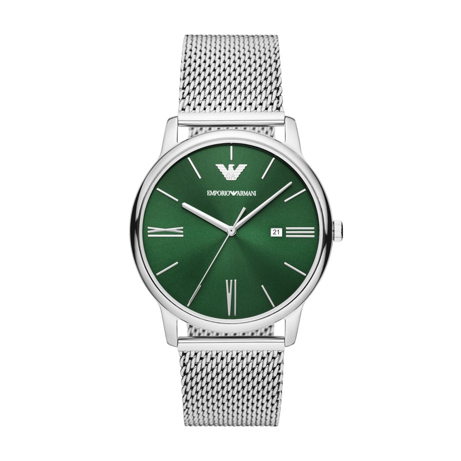 EMPORIO ARMANI Analogico Green Quadrante AR11578 Orologio Uomo