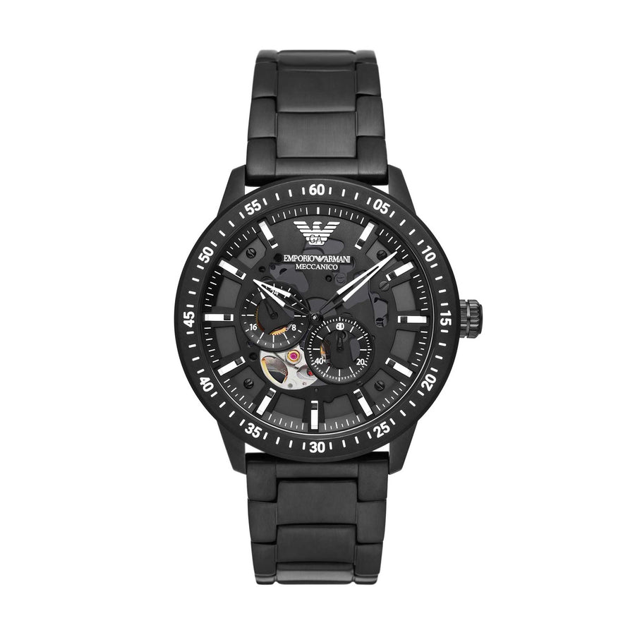 EMPORIO ARMANI Automatic Stainless Steel Black AR60054 Men's Watch