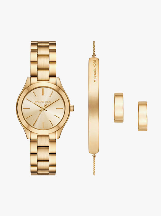 MICHAEL KORS Slim Runway MK7561SET Set orologio da Donna