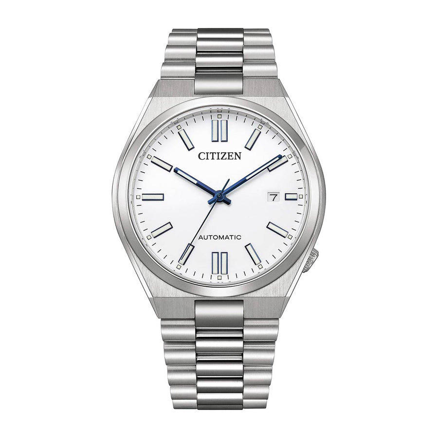 CITIZEN TSUYOSA NJ0159-86A Orologio Automatico da Uomo con Quadrante Bianco