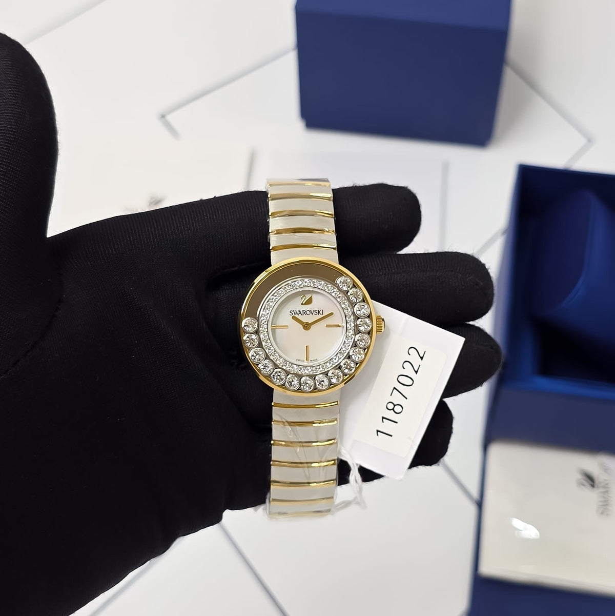 Swarovski Analogico Acciaio 1187022 Orologio Donna