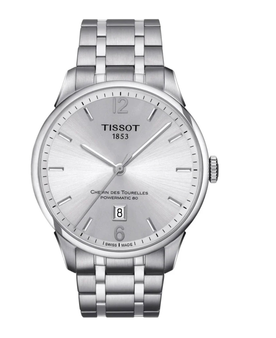 TISSOT Chemin des Tourelles Powermatic 80 T0994071103700 Orologio Uomo automatico