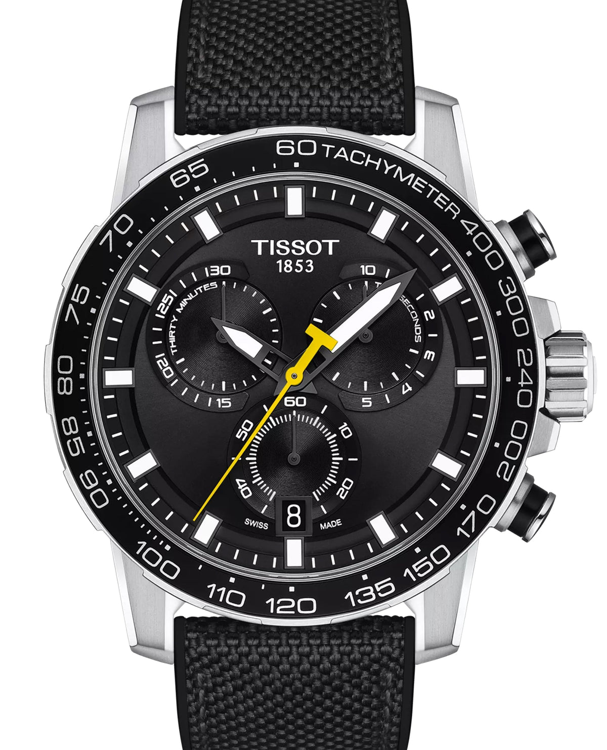 TISSOT T Sport Cronografo Quadrante Nero T125.617.17.051.02 Orologio Uomo