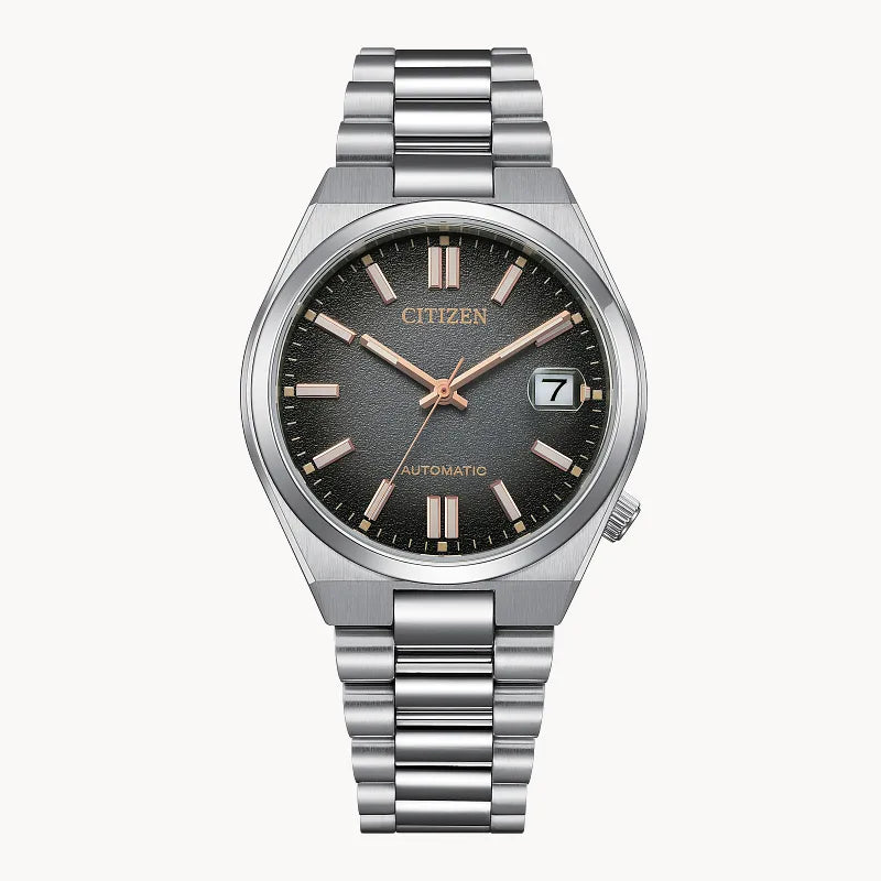 CITIZEN TSUYOSA NJ0200-50E Orologio Automatico da Uomo con Quadrante Nero
