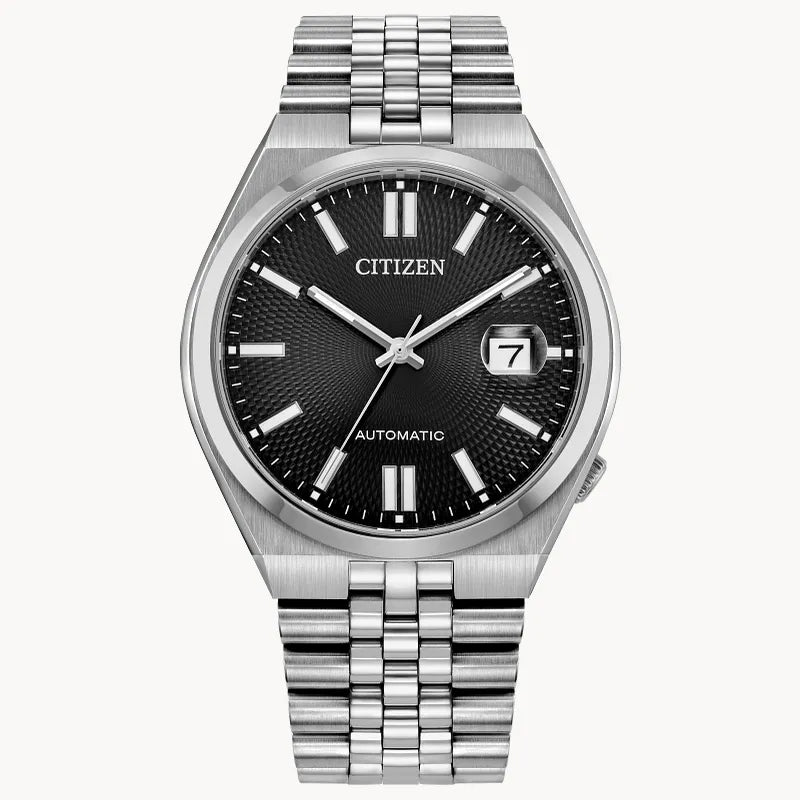 CITIZEN TSUYOSA NK0020-55E Orologio Automatico da Uomo con Quadrante Nero