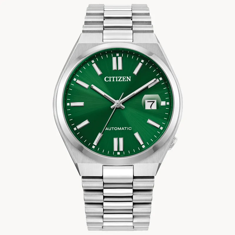 CITIZEN TSUYOSA NJ0150-56X Orologio Automatico da Uomo con Quadrante Verde