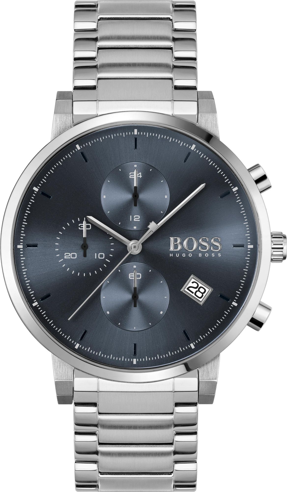 HUGO BOSS Analogico Quadrante Blu 1513779 Orologio Uomo
