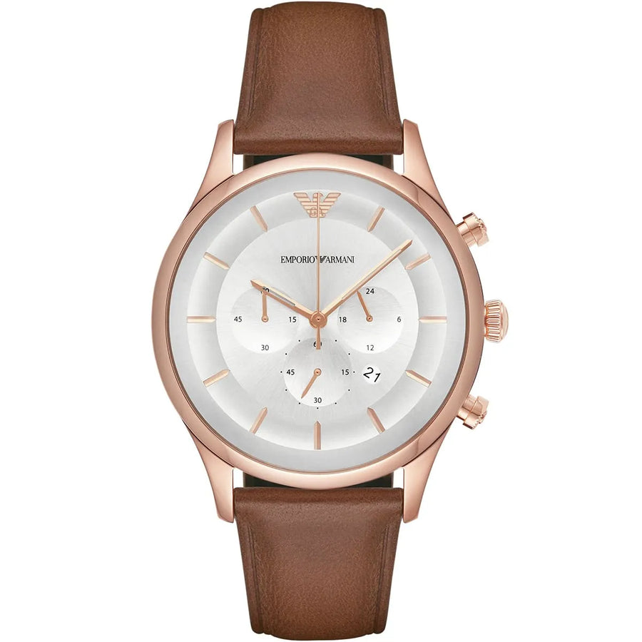 [EMPORIO ARMANI] LAMBDA AR11043 Brown Orologio Uomo
