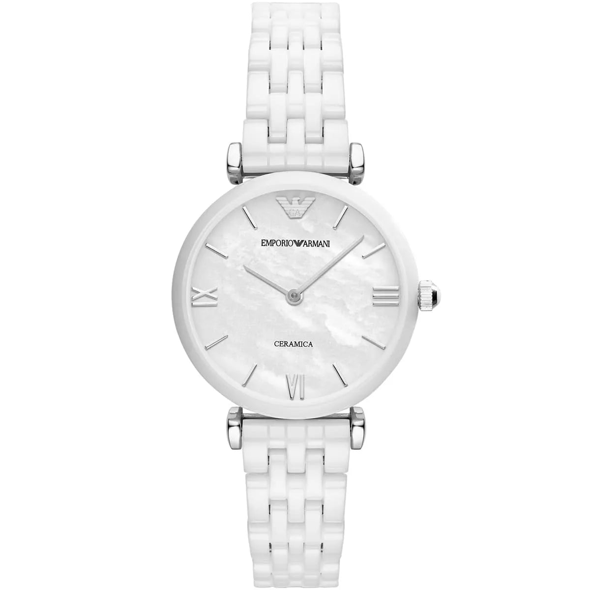 EMPORIO ARMANI AR1485 Ceramic Wrist Orologio Donna