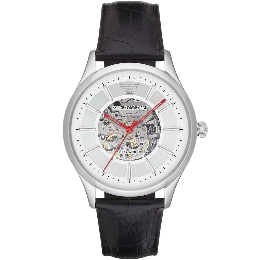 EMPORIO ARMANI AR2072 Men's Black Leather Sport Watch