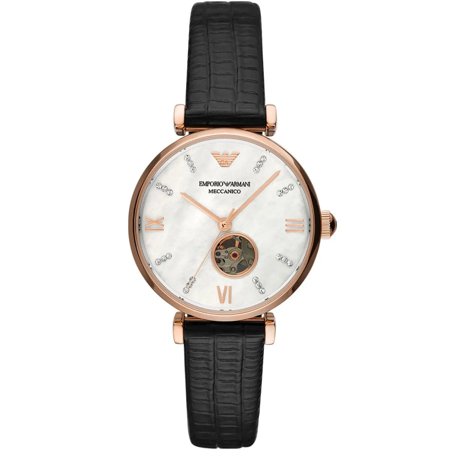 EMPORIO ARMANI Automatic Rose Gold-Tone AR60047 Women's Watch