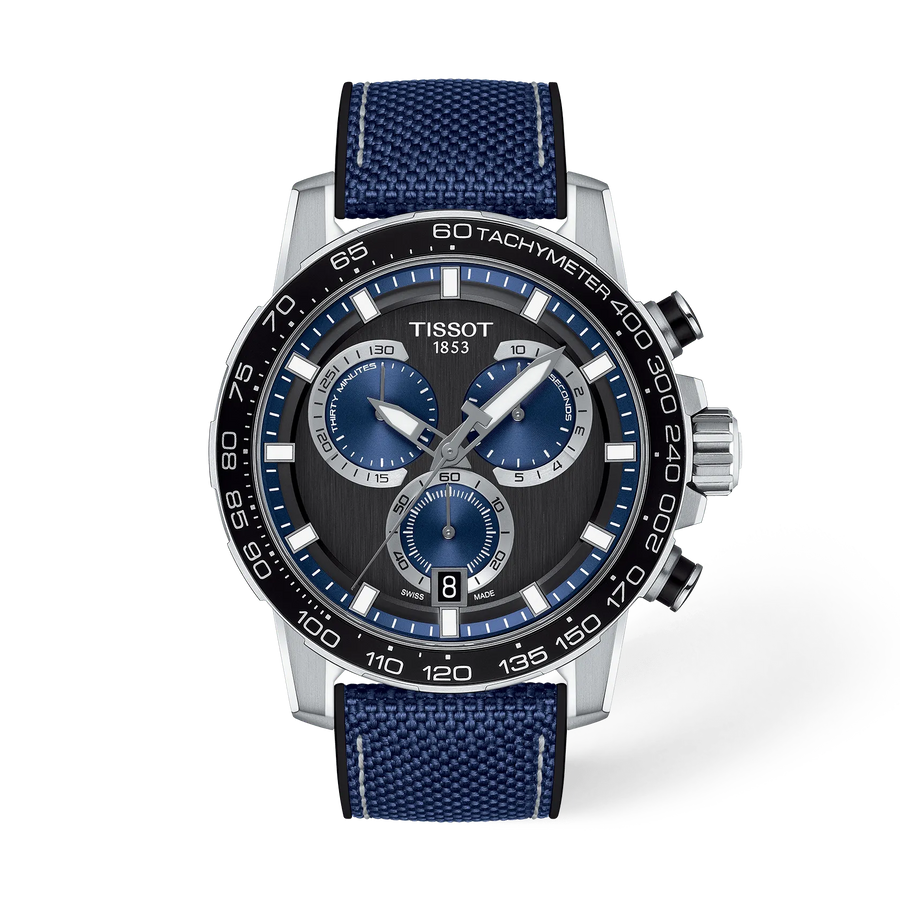 TISSOT Supersport Chrono 45.5mm T125.617.17.051.03 Orologio Uomo