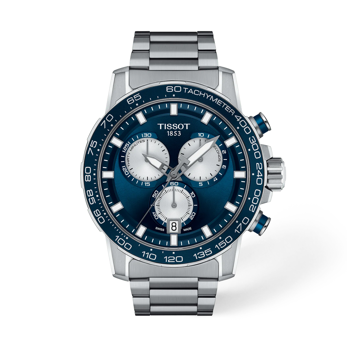 TISSOT Supersport Chrono 45.5mm T1256171104100 T125.617.11.041.00 Orologio Uomo