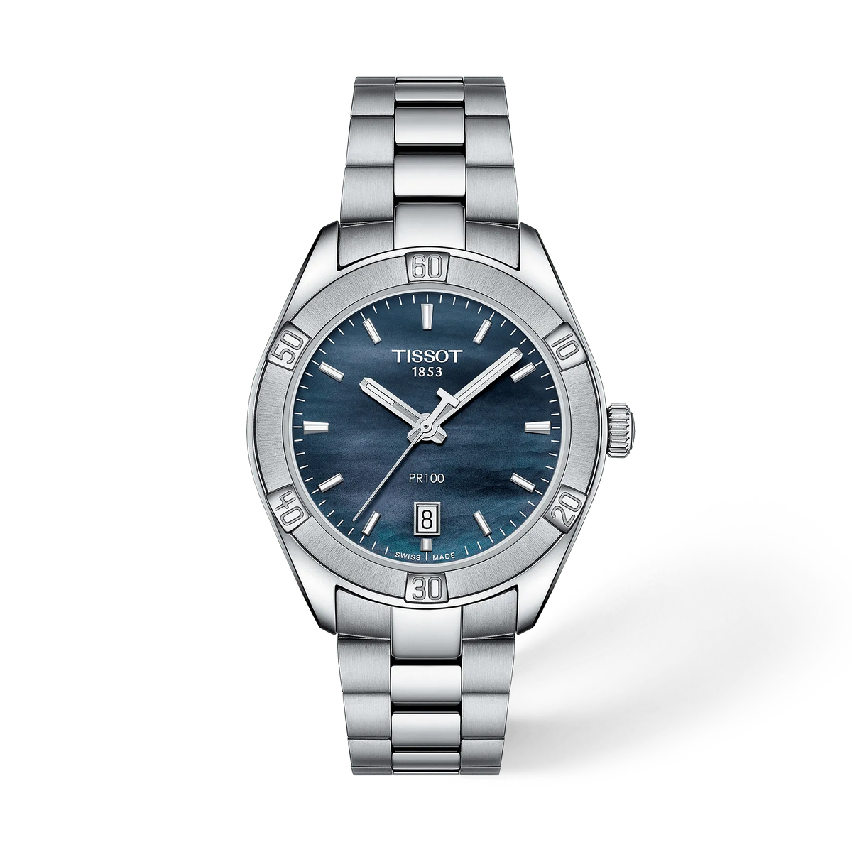 TISSOT PR 100 Sport Chic 36mm T101.910.11.121.00 Orologio Donna