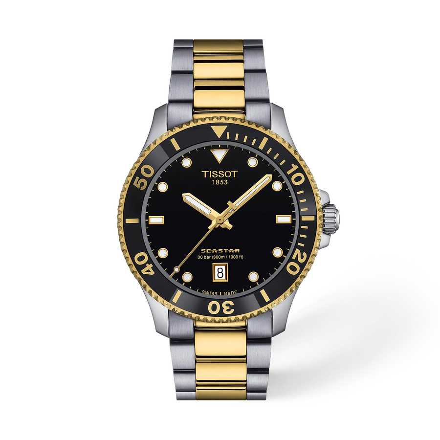 TISSOT Seastar 1000 40mm T120.410.22.051.00 Herrenuhr