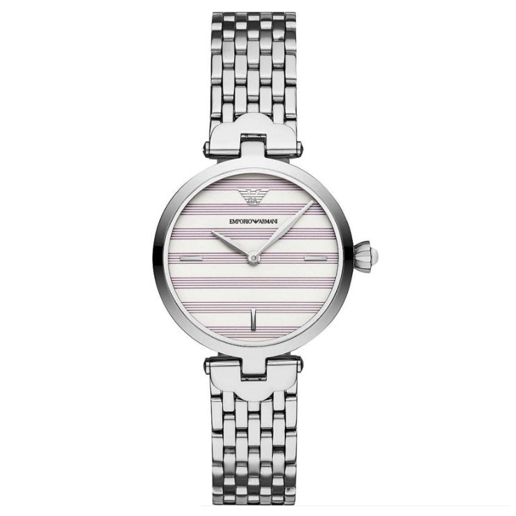 EMPORIO ARMANI Analogico con Stainless AR11195 Orologio Donna