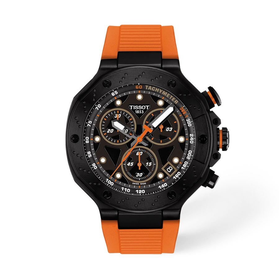 TISSOT 45mm T1414173705102 T141.417.37.051.02 Orologio Uomo