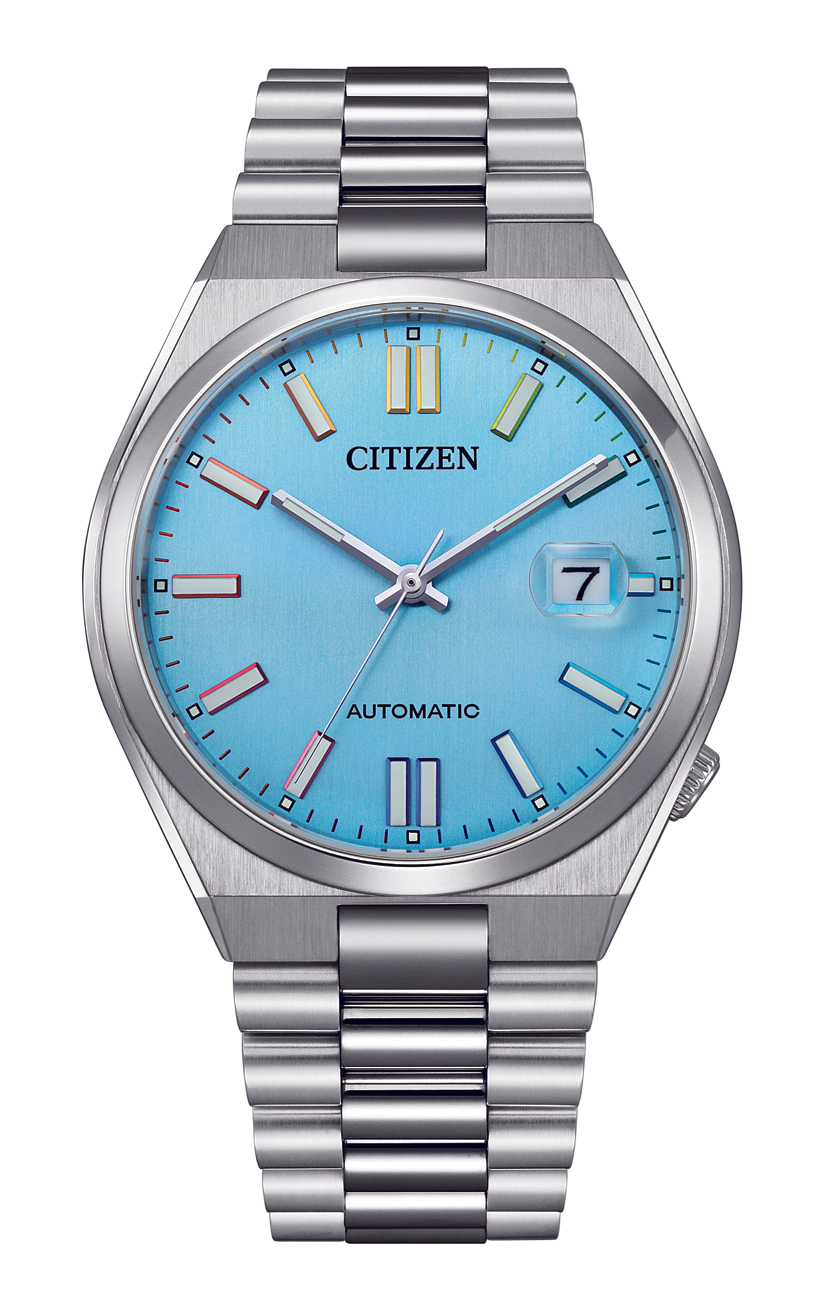 CITIZEN TSUYOSA NJ0151-53L Orologio Automatico da Uomo con Quadrante Blu