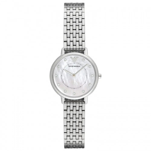 EMPORIO ARMANI Two-Hand Leather AR2511 Women's Watch