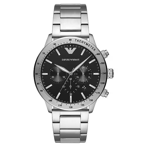 EMPORIO ARMANI Quadrante Nero Analogico AR11241 Orologio Uomo