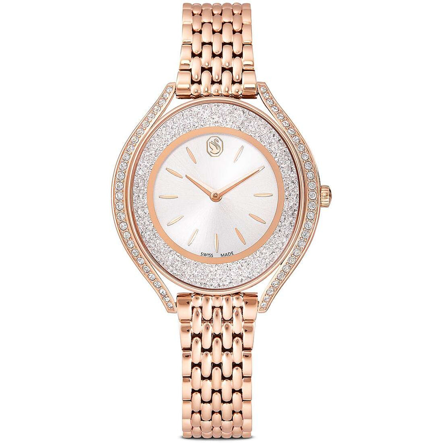 Swarovski Crystalline Aura Swiss Made Metal 5730140 Orologio Donna